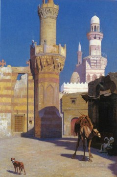 フランス 1824 年から 1904 年 ユヌ ジュルネ ショー オ ケール デヴァン 2 ギリシャ アラビア オリエンタリズム ジャン レオン ジェローム Oil Paintings